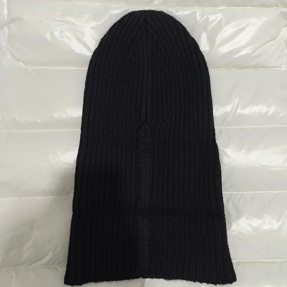 Acne Studios Smiley Face Logo Knit Hat - Picture 4 of 5